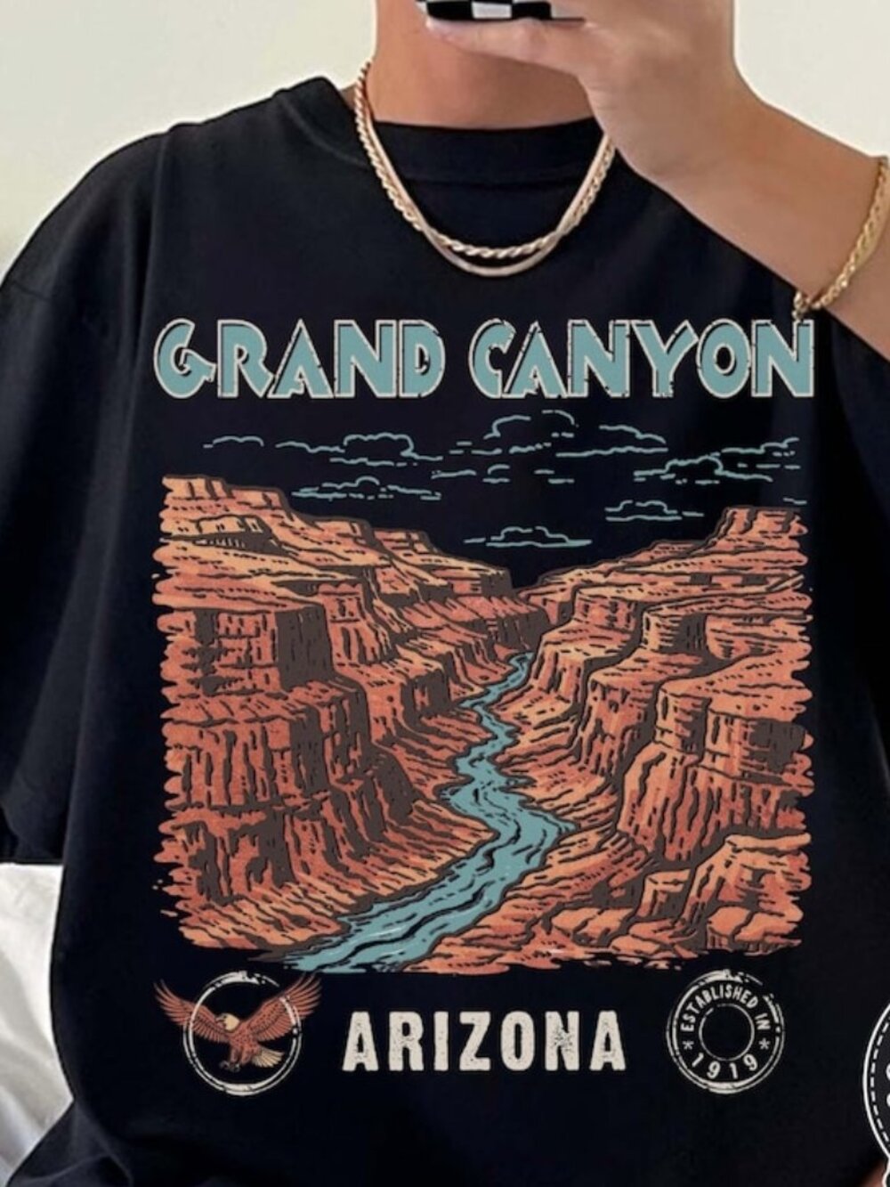 Vintage Grand Canyon T-shirt, Retro National Park Tee